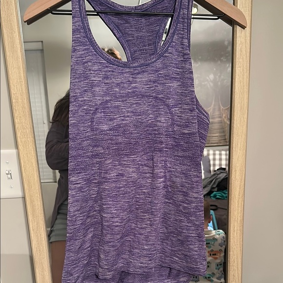 lululemon athletica Dresses & Skirts - Lululemon Athletica Purple Swiftly Tank